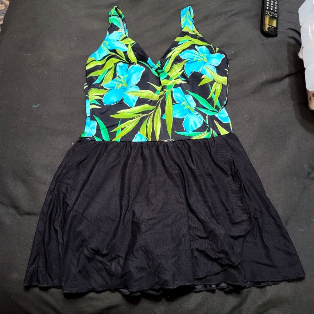 Longitude woman's swim dress